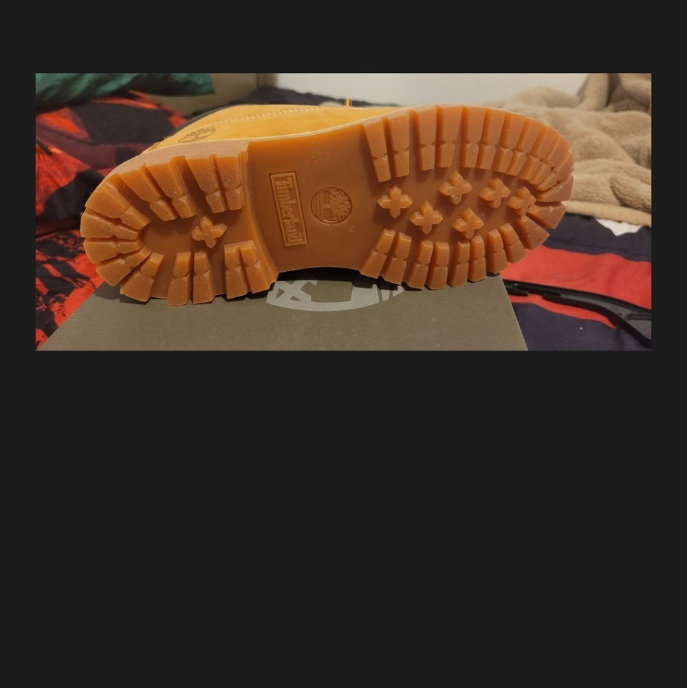 Timberland boots.
